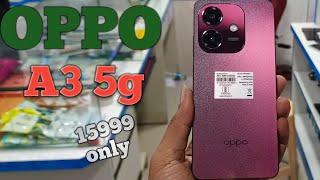 Oppo A3 5g Smart Phone Unboxing And Review 