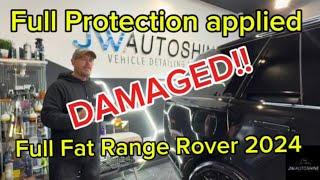 2024 Range Rover Autobiography full fat new car ceramic. WITH DAMAGE!