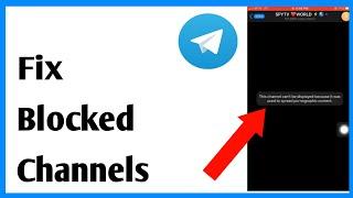 How To Fix Telegram Blocked Channels Android