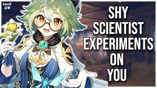 [3DIO] Shy Scientist Sucrose Performs an Experiment on You | Genshin Impact ASMR RP