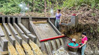 Full Video: 120 Days of Building a Small Hydropower Plant with Turbines