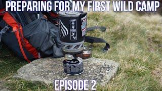 Preparing for my first Wild Camp I Gear Update I Peak District Walk - Eyam/Abney