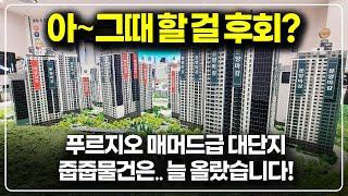 지금 놓치면 후회할만한 4억대 푸르지오 4천세대 대단지 줍줍