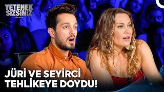 Korku ve Gerilimin Tavan Yaptığı Performanslar!  | Yetenek Sizsiniz Türkiye