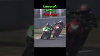 Kawasaki Ninja- Crazy Jump | #motorcycle #kawasaki #shorts