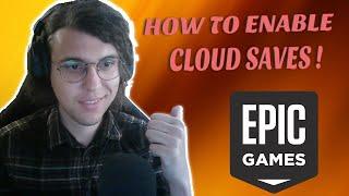 How To Enable Cloud Saves In Epic Games Launcher