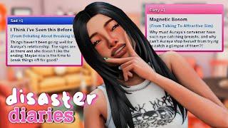 leaving for college, breakup text, new girl | disaster diaries ep. 27 - sims 4 let’s play