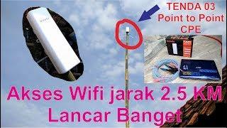 Cara Pasang Tenda 03 UpTo 5KM Mode WISP Dan Scan internet Wifi Gratis