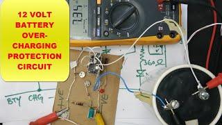 Battery Over Charging Control, Automatic Cut-Out Circuit