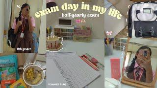 EXAM DAY IN MY LIFE  | economics,11th grader,study prep | Priya Tharshini