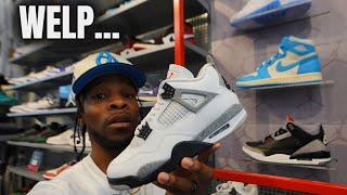 AND THE VERDICT IS?? SOLD OUT GEMS, WHITE CEMENT 4S & SEVERAL OTHERS STILL AVAILABLE!