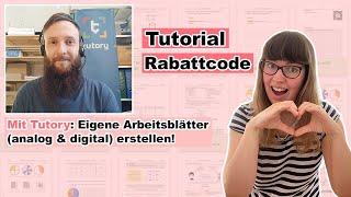 So erstellst du mit Tutory kostenlos digitale & analoge Arbeitsblätter! | Online-Tool | Tutorial