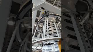 Five to seven layer coextrusion film blowing machine.