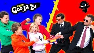 Heroes of Goo Jit Zu Team up with Ninja Kidz!