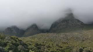 Twelve apostles, mountain,clouds, waves, calming