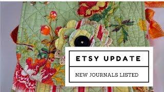 Etsy Update: Up Cycled Boho Bag and Flower Pins, Stitches by Julia