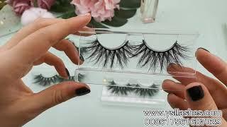 Wholesale 25mm Strip Mink Eyelashes From The Best Mink Lash Vendor