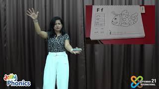 Jolly Phonics 42 Sounds & Actions | Demonstration (British & American English) by Khushbu Porwal