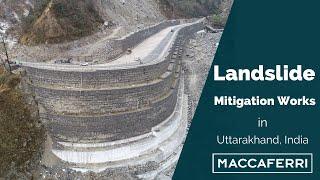 Landslide Mitigation Works in Uttarakhand, India