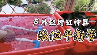 水族戶外缸增缸神器--液位平衡管DIY