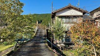 4K Beautiful Japanese Countryside Village Walking Tour - Gifu, Japan 2024