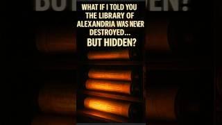 Was the Library of Alexandria Actually Destroyed… or Hidden?  #shorts