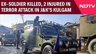 Jammu Kashmir News | Ex-soldier Killed, 2 Injured In Terrorist Attack In J&K’s Kulgam, CM Condemns