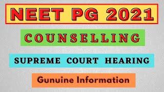 NEET PG 2021 COUNSELLING || NEET PG LATEST NEWS || NEET PG COUNSELLING || MCC NEET PG 2021