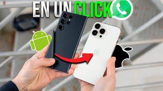 COMO TRANSFERIR WHATSAPP DE ANDROID A IPHONE  iToolab WatsGo 