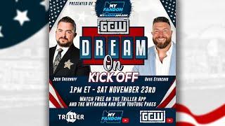 GCW DREAM ON [LIVE Kick-Off Event]