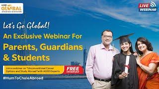 Live Webinar | Unconventional Career Options & Study Abroad | ALLEN Global Studies