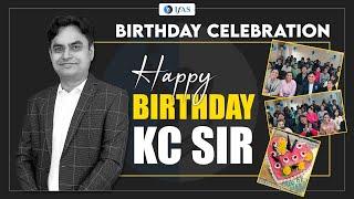 KC Sir's Birthday Surprise & Celebration From Team  IFAS Jodhpur I 11 Jan 2025