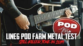 Line6 POD FARM Metal Test - Still killer tone in 2019!?