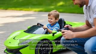 How to Charge a 6V Kids Ride-On Toy | Step-by-Step Guide