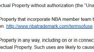 dmca@nbatrademark.com - SCAM