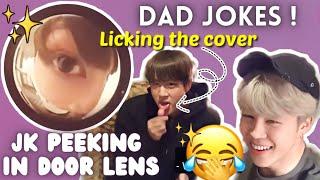 This is how 3J's turned the ICONIC VLIVE into a COMEDY SHOW | Jk peeking into other's room !