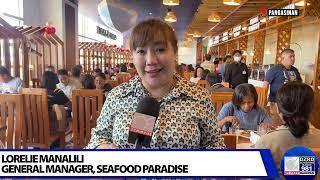 KAUNA-UNAHANG SEAFOOD PARADISE SA PANGASINAN, BINUKSAN SA SM ROSALES, PANGASINAN