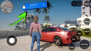 GTA 6 Mobile New Map & Cars - GTA 6 Beta Gameplay