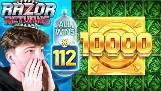 INSANE 10,000x WIN ON RAZOR RETURNS!