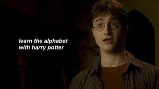 learn the alphabet with harry potter