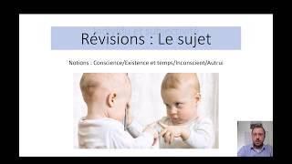 Revisions - le sujet. Philosénart