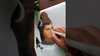 Lord Shiv | Mahadev Painting #shivshankar #short #viral #art