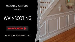 Wainscoting CFL Custom Carpentry Orlando FL