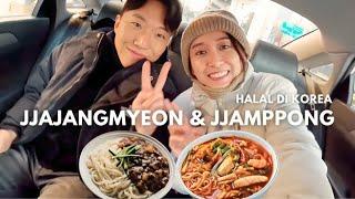 First Winter in Korea: Hunting for Halal Jjampong & Jjajjangmyeon ️