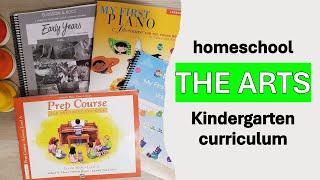 Homeschool Kindergarten Art + Music Curriculum 