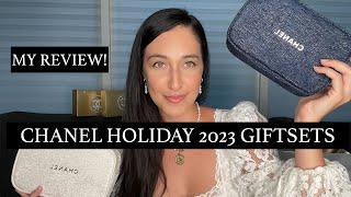 CHANEL Holiday Giftsets 2023 | UNBOXING & SWATCHES