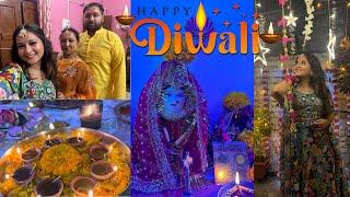 Happy Diwali 🪔 || Diwali pe bhi Shiyapee || Decoration + Laxmi Pujan || Vatsala Negi