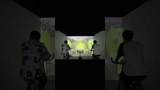 AR Bicycle Interactive Projection #argame #arprojection#interactivegames #amusementgames