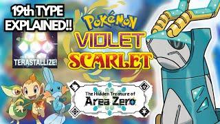 HUGE DLC NEWS!!! 19th TERA TYPE EXPLAINED! BROKEN NEW MOVES! AND MORE! Pokemon Scarlet & Violet