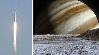 NASA mission seeking 'ingredients for life' on Europa, Jupiter's smallest Galilean moon, launches